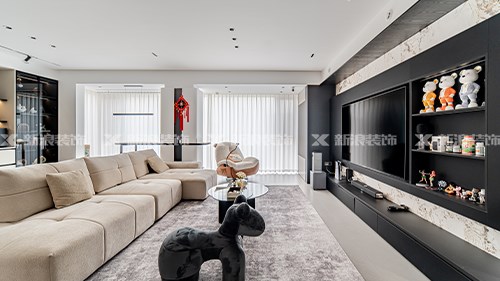 192m²創(chuàng)意式輕奢風(fēng) 完工實(shí)景|長(zhǎng)沙全屋整裝